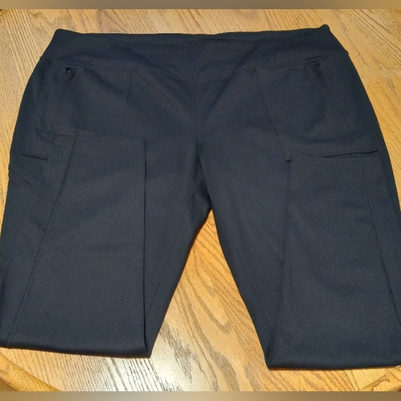 RidgeCut Toughwear Woman's Active Wear Hiking Work Black Leggings Size 2X - Picture 7 of 16